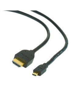 Cablu Video Cablexpert CC-HDMID-6, HDMI (M) - micro-HDMI (M), 1.8 m, Negru
