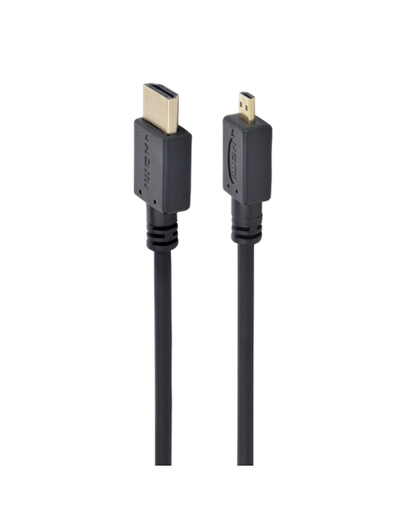 Cablu Video Cablexpert CC-HDMID-6, HDMI (M) - micro-HDMI (M), 1.8 m, Negru