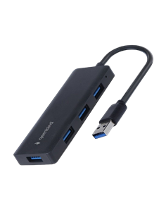 USB-концентратор Gembird UHB-U3P4-03, Чёрный