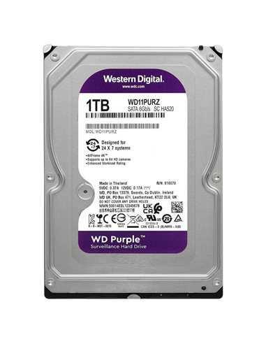 Unitate HDD Western Digital WD Purple, 3.5", 1 TB WD11PURZ