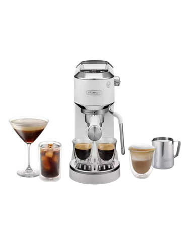Кофеварка рожковая DeLonghi EC890WI, 1450Вт, Белый