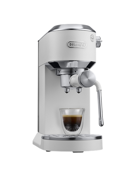 Cafetiera manuala DeLonghi EC890WI, 1450W, Alb