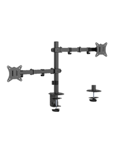 Настольный кронштейн для монитора Gembird MA-D2-03, Черный