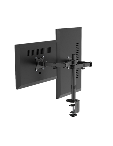 Настольный кронштейн для монитора Gembird MA-D2-03, Черный