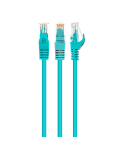 Patch cord Cablexpert PP6U-1M/G, Cat6 UTP, 1m, Verde