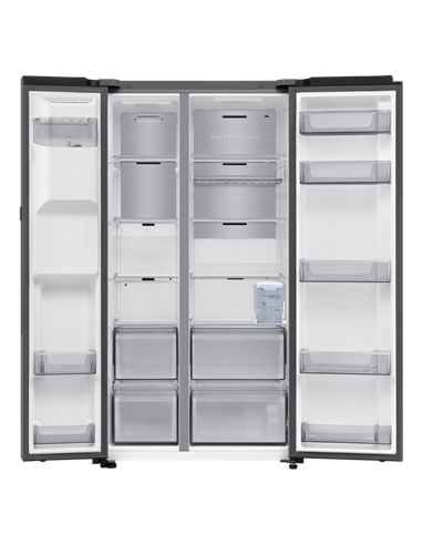 Frigider Samsung RS80F67KCTEO, Oțel inoxidabil