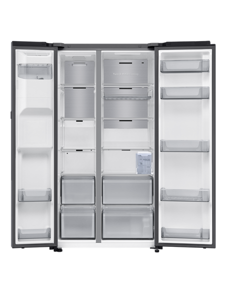 Frigider Samsung RS80F67KCTEO, Oțel inoxidabil