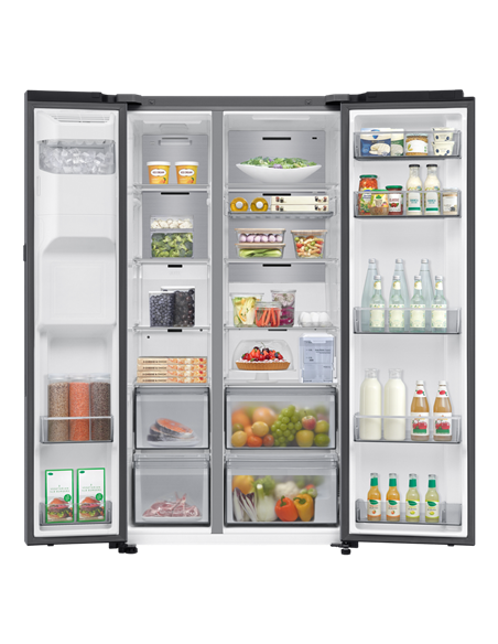 Frigider Samsung RS80F67KCTEO, Oțel inoxidabil