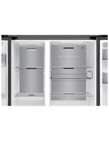 Frigider Samsung RS80F67KCTEO, Oțel inoxidabil