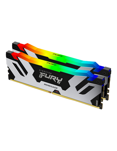 Оперативная память Kingston FURY Renegade RGB, DDR5 SDRAM, 6000 МГц, 96Гб, KF560C32RSAK2-96