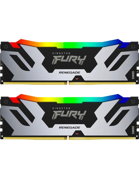 Оперативная память Kingston FURY Renegade RGB, DDR5 SDRAM, 6000 МГц, 96Гб, KF560C32RSAK2-96