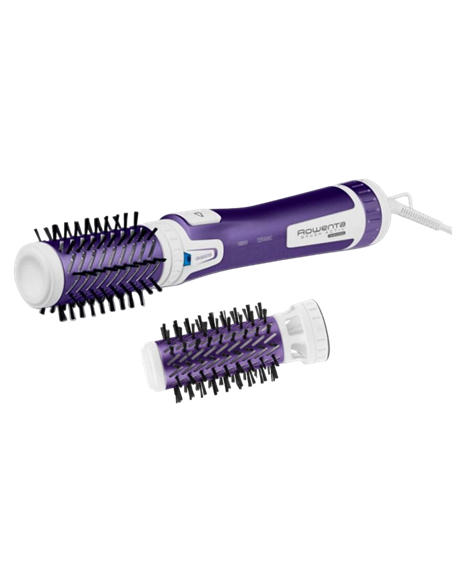 Фен-щётка Rowenta Activ Volume & Shine CF9530F0, 1000 Вт, Фиолетовый | Белый