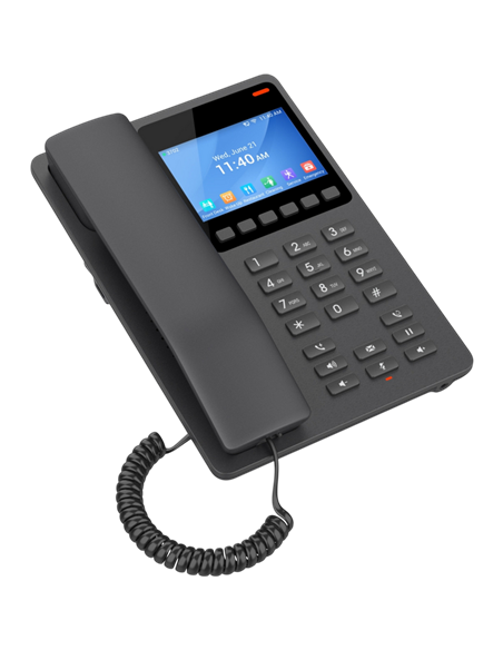 Telefon IP Grandstream GHP631W, Negru