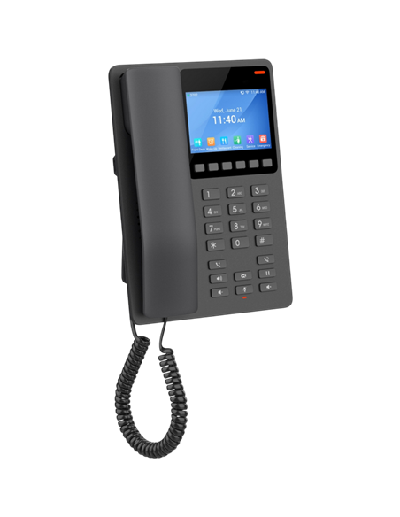Telefon IP Grandstream GHP631W, Negru