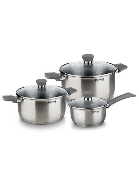 Set de vase Rondell RDS-820, 4,8L, Stainless Steel