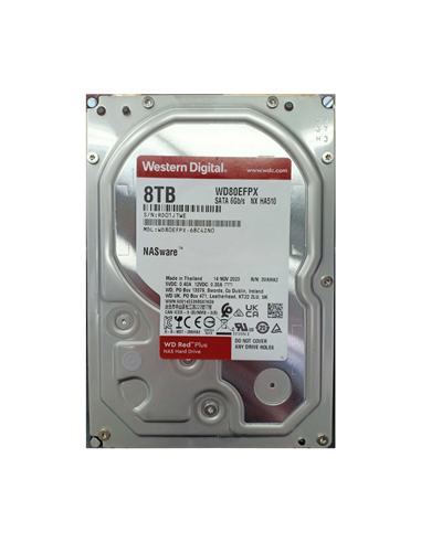 Unitate HDD Western Digital WD Red Plus, 3.5", 8 TB WD80EFPX