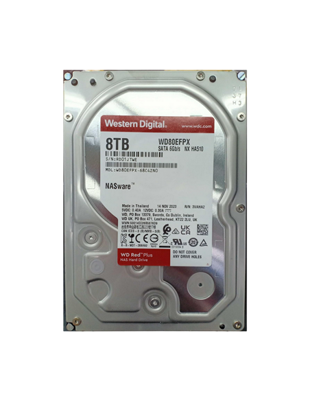 Unitate HDD Western Digital WD Red Plus, 3.5", 8 TB WD80EFPX