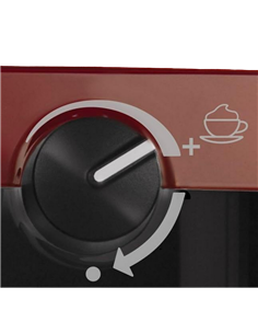 Кофеварка рожковая Breville Prima Latte VCF046X-DIM, 1050Вт, Красный 2