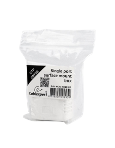 Розетка для настенного крепления Cablexpert МВС-2С6-01, Белый 2