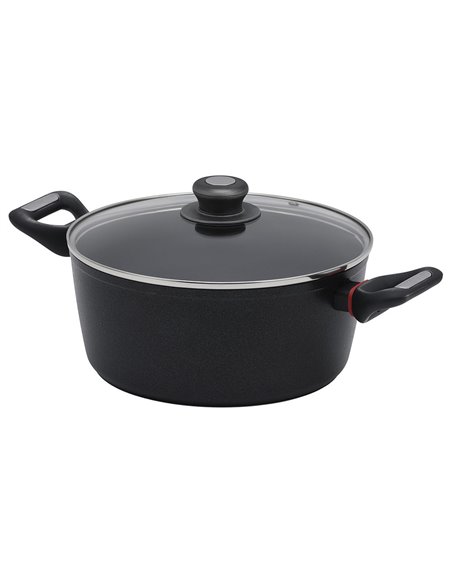 Кастрюля Polaris PRO collection-20C, 2,4л, 20см, Чёрный