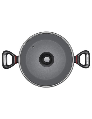 Кастрюля Polaris PRO collection-20C, 2,4л, 20см, Чёрный