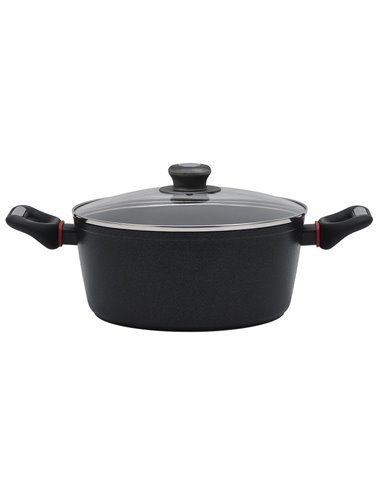 Кастрюля Polaris PRO collection-20C, 2,4л, 20см, Чёрный