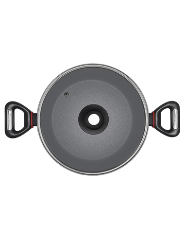 Кастрюля Polaris PRO collection-20C, 2,4л, 20см, Чёрный