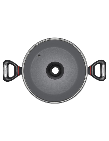 Кастрюля Polaris PRO collection-20C, 2,4л, 20см, Чёрный