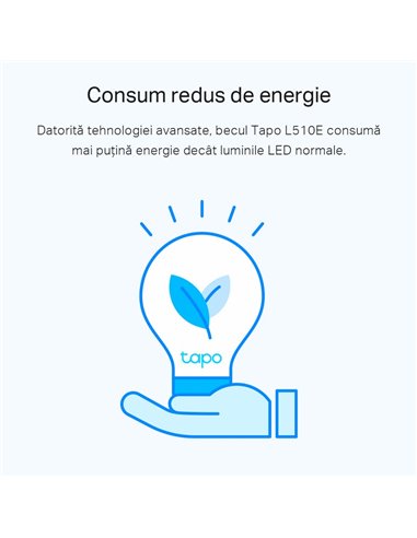 Умная лампочка TP-LINK Tapo L510E, A27, Теплый Белый
