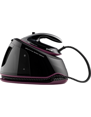 Fier de călcat cu generator de abur Gorenje SGD3000BKV, 3000W, Negru