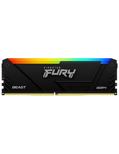 Memorie RAM Kingston FURY Beast RGB, DDR4 SDRAM, 3600 MHz, 8GB, KF436C17BB2A/8