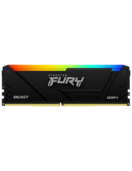 Memorie RAM Kingston FURY Beast RGB, DDR4 SDRAM, 3600 MHz, 8GB, KF436C17BB2A/8