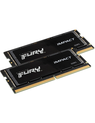 Оперативная память Kingston FURY Impact, DDR5 SDRAM, 6000 МГц, 32 Гб, KF560S38IBK2-32