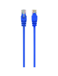 Патч-корд Cablexpert PP12-0.5M/B, CAT5e UTP, 0,5м, Синий