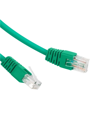 Patch cord Cablexpert PP12-0.5M/G, CAT5e UTP, 0,5m, Verde