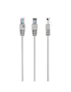 Патч-корд Cablexpert PP12-0.5M, CAT5e UTP, 0,5м, Серый