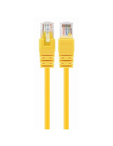 Патч-корд Cablexpert PP12-0.5M/Y, CAT5e UTP, 0,5м, Жёлтый