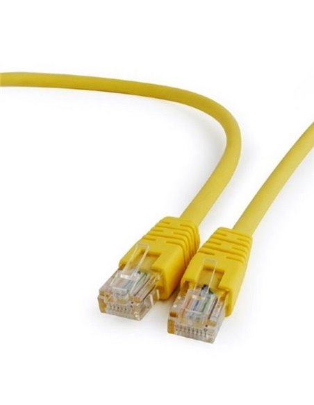 Патч-корд Cablexpert PP12-0.5M/Y, CAT5e UTP, 0,5м, Жёлтый Патч-корд Cablexpert PP12-0.5M/Y, CAT5e UTP, 0,5м, Жёлтый