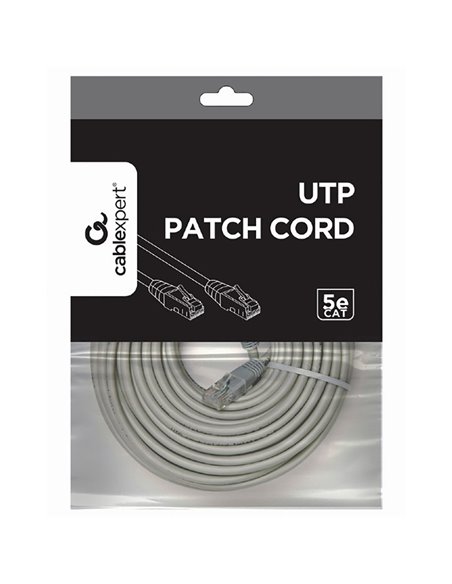 Патч-корд Cablexpert PP12-15M, CAT5e UTP, 15м, Серый Патч-корд Cablexpert PP12-15M, CAT5e UTP, 15м, Серый