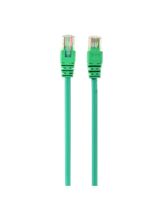 Патч-корд Cablexpert PP12-1M/G, CAT5e UTP, 1м, Зелёный