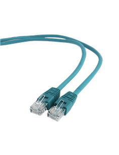 Patch cord Cablexpert PP12-1M/G, CAT5e UTP, 1m, Verde 2