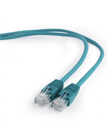 Патч-корд Cablexpert PP12-1M/G, CAT5e UTP, 1м, Зелёный
