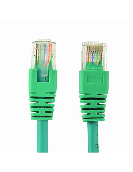 Патч-корд Cablexpert PP12-1M/G, CAT5e UTP, 1м, Зелёный Патч-корд Cablexpert PP12-1M/G, CAT5e UTP, 1м, Зелёный