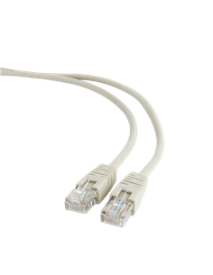 Patch cord Cablexpert PP12-1M, CAT5e UTP, 1m, Gri