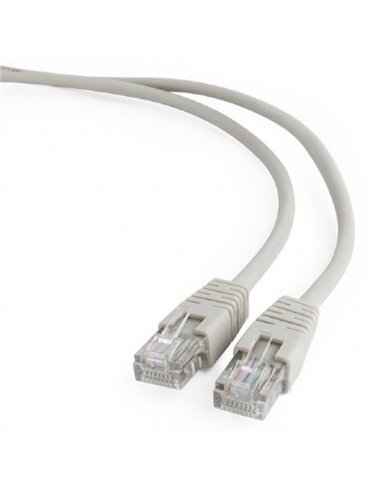 Patch cord Cablexpert PP12-1M, CAT5e UTP, 1m, Gri