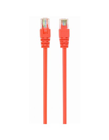 Patch cord Cablexpert PP12-1M/O, CAT5e UTP, 1m, Portocaliu