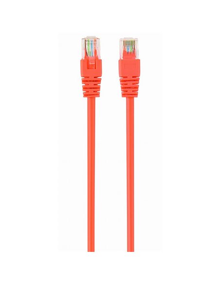 Patch cord Cablexpert PP12-1M/O, CAT5e UTP, 1m, Portocaliu