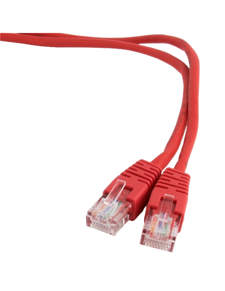 Патч-корд Cablexpert PP12-2M/R, CAT5e UTP, 2м, Красный