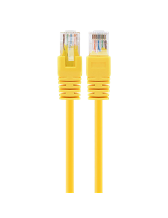 Patch cord Cablexpert PP12-2M/Y, CAT5e UTP, 2m, Galben