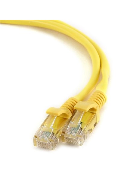 Patch cord Cablexpert PP12-2M/Y, CAT5e UTP, 2m, Galben